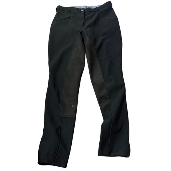 TuffRider RIBI Full Seat Riding Breeches, Equestrian, Black, Women's 32 Regular - Picture 1 of 4